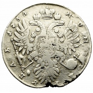 Russia, Rouble 1734