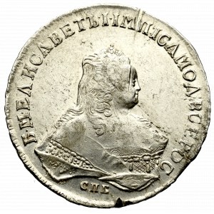 Rosja, Elżbieta, Rubel 1752