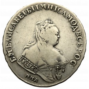 Rosja, Elżbieta, Rubel 1745