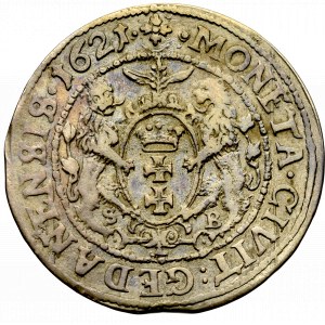 Sigismund III, 18 groschen 1621, Danzig