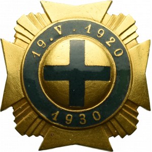II RP, Odznaka 10-lecie, 1930, Nagalski