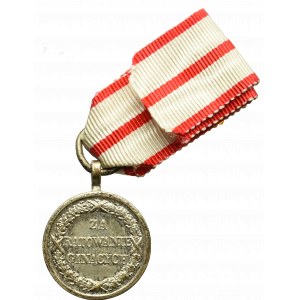 II RP, Miniatura medalu Za Ratowanie Ginących