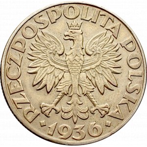 II Republic of Poland, 5 zloty 1936 Ship