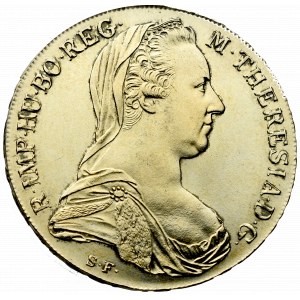 Austro-Hungary, Marie Theresia, Thaler 1780 restrike