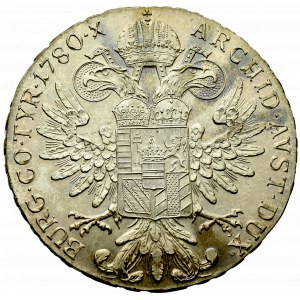 Austro-Hungary, Marie Theresia, Thaler 1780 restrike