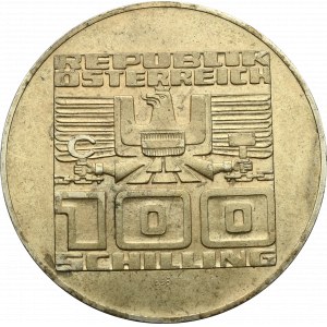 Austria, 100 schillings 1975