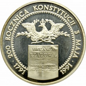 III RP, 200.000 złotych 1991 Konstytucja