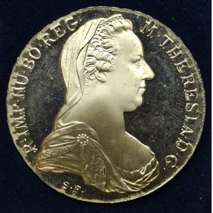 Austro-Węgry, Maria Teresa, Talar 1780 - nowe bicie w oryginalnym etui