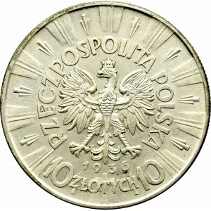 II Republic of Poland, 10 zloty 1936 Pilsudski