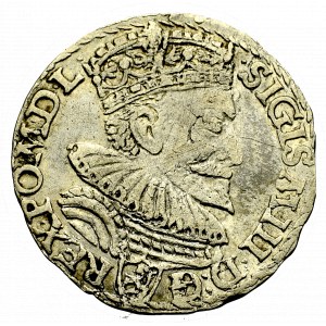 Zygmunt III Waza, Trojak 1593, Malbork- NIEOPISANY