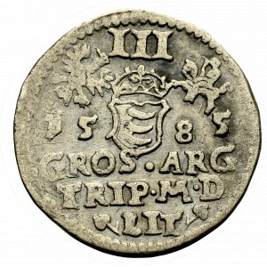 Stephan Bathory, 3 groschen 1585, Vilnius