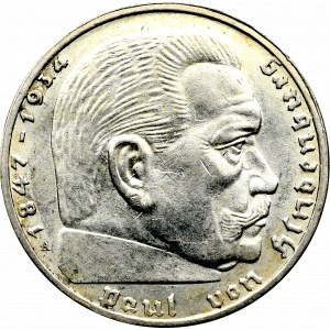 III Reich, 2 mark 1939 Hindenburg A