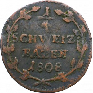 Szwajcaria, 1/4 Batzen 1808 St. Galien