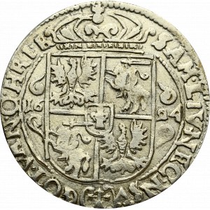 Sigismund III, 18 groschen 1624, Bromberg - PR M