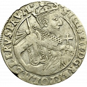 Sigismund III, 18 groschen 1623, Bromberg - PRV M