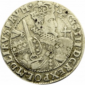 Sigismund III, 18 groschen 1622, Bromberg - PRV M