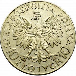 II Rzeczpospolita, 10 złotych 1933 Sobieski