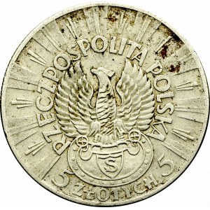 II Republic of Poland, 5 zloty 1934 Riffle eagle