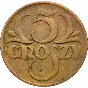 II Republic of Poland, 5 groschen 1934