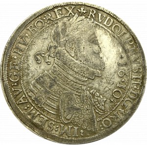 Austria, Rudolph, Thaler 1610 - grafitti