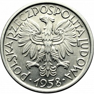 PRL, 2 złote 1958 Jagody