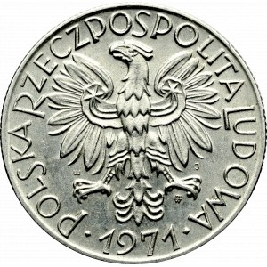 PRL, 5 złotych 1971 Rybak