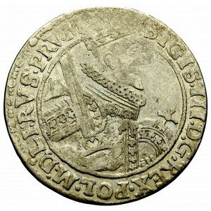 Sigismund III, 18 groschen 1621, Bromberg - PRV M