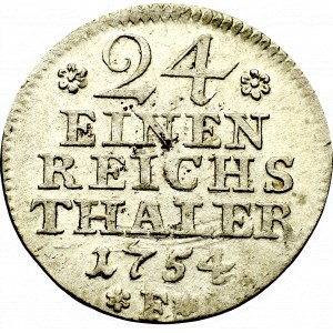 Germany, Preussen, 1/24 thaler 1754