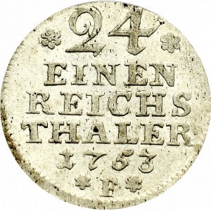 Germany, Preussen, 1/24 thaler 1753