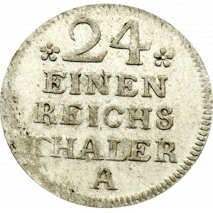 Germany, Preussen, 1/24 thaler 1752