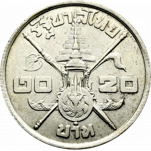 Tajlandia, 20 baht 1963