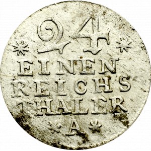 Germany, Preussen, 1/24 thaler 1757