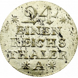 Germany, Preussen, 1/24 thaler 1753