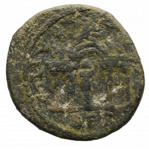 Roman Provincial, Phoenice, Elagabalus, Ae-26 Berythos