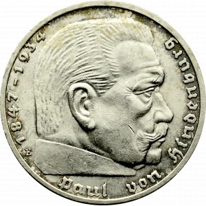 III Rzesza, 5 marek 1936 Hindenburg E