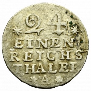 Germany, Preussen, 1/24 thaler 1757