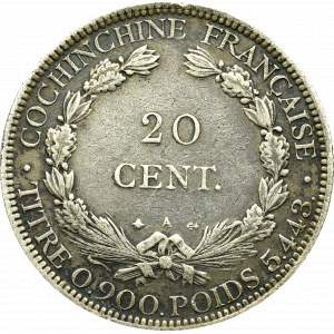 Francja, 20 centów 1879