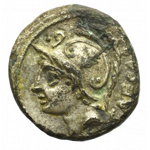 Roman Republic, L. Julius Caesar, Denarius subaeratus