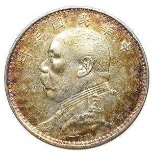 Chiny, Republika, 1 dolar - Yuan Shikai 1914