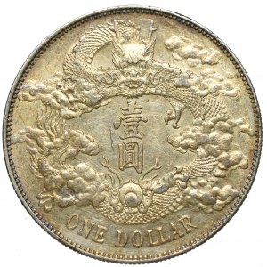 China, Tientsin, 1 dollar 1911
