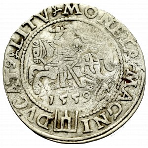 Zygmunt II August, Grosz 1559, Wilno - LIT/LITV