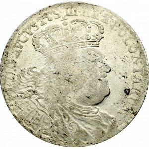 Germany, Saxony, 18 groschen 1754, Leipzig