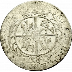 Germany, Saxony, 18 groschen 1754, Leipzig