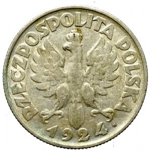 II Republic of Poland, 2 zloty 1924, Brimingham
