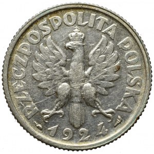 II Republic of Poland, 1 zloty 1924, Paris
