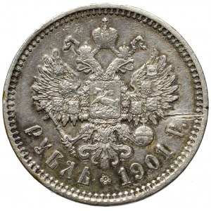 Rosja, Mikołaj II, Rubel 1901 ФЗ