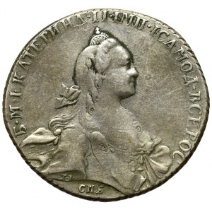 Russia, Catherine II, rouble 1768 CA