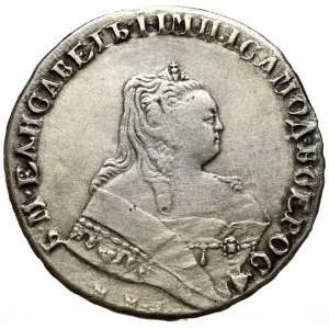 Russia, Elisabeth, Rouble 1747 ММД