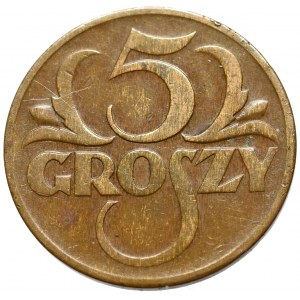 II Republic of Poland, 5 groschen 1934