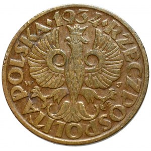 II Republic of Poland, 5 groschen 1934